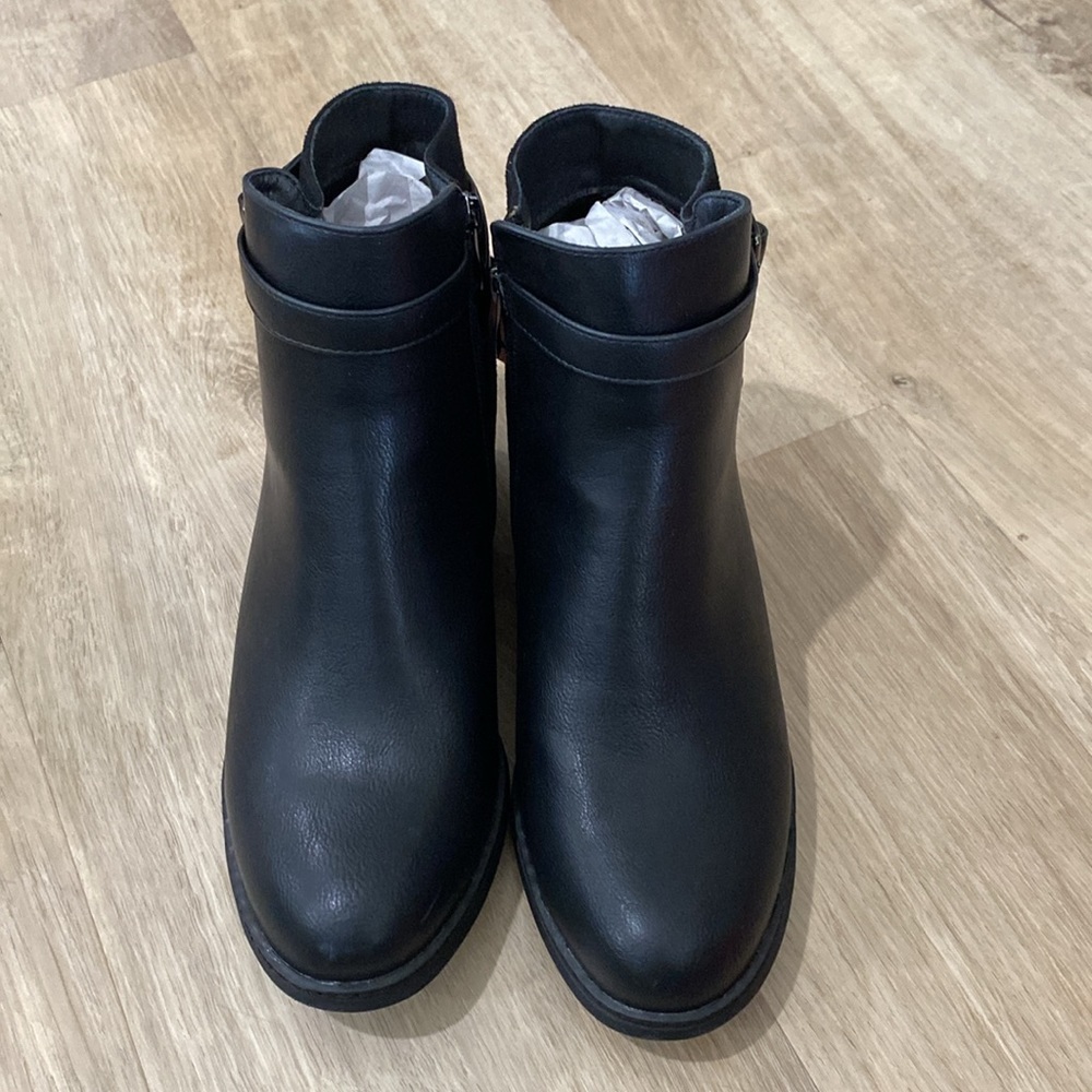NEW Women’s Jeossy Wedge Boots - Picture 2 of 3